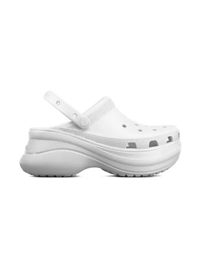 Crocs Platform Clogs In White