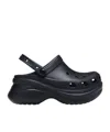 Crocs Platform Clogs In Black