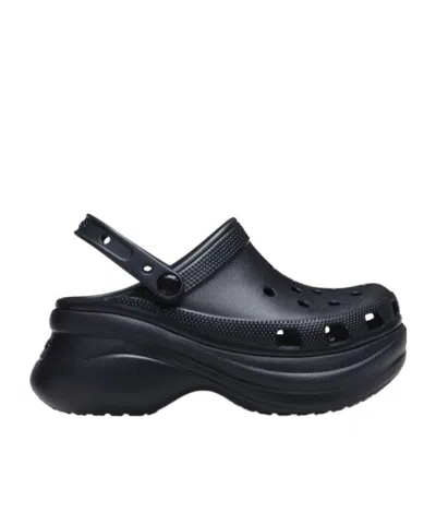 Crocs Platform Clogs In Black