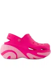 Crocs Women S Bubble Crush Clogs In Pink