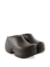 Crocs Platform Mules In Brown