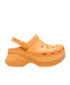 Crocs Platform Sandals In Orange