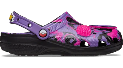 Crocs Pokémon Gengar Classic Clog In Black