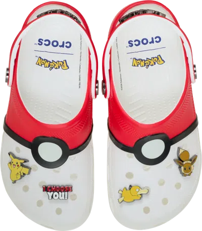 Crocs Pokémon Poké Ball Classic Clog; Multi, W5/m3