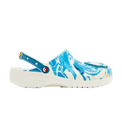 Pre-owned Crocs Pokémon X Classic Clog 'snorlax' In Blue