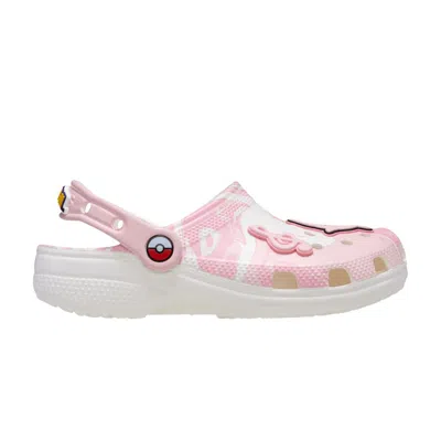 Pre-owned Crocs Pokémon X  Classic Clog Kids 'jigglypuff' | Pink | Kid's Size 4