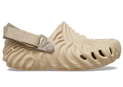 Pre-owned Crocs Pollex Clog By Salehe Bembury (kids) Sneakers In Stone Soup