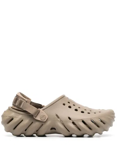 Crocs Pollex Clogs In Brown