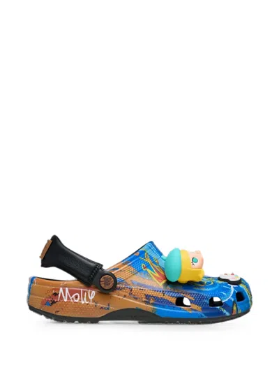 Crocs Pop Mart Molly Classic Clogs In Blue