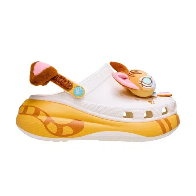 Pre-owned Crocs Pop Mart X  Wmns Classic Crush Clog 'mega Space Molly' | Orange | Women's Size 7