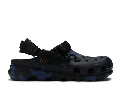 Crocs Post Malone X  Duet Max Clog 'blue Camo' In Black