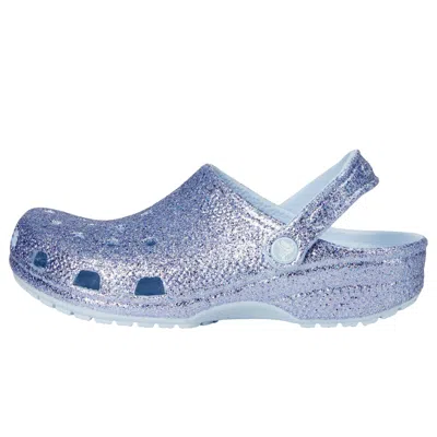 Crocs Kids' Pre-school  Classic Chunky Glitter Clog Glitter Blue 211939-4wk
