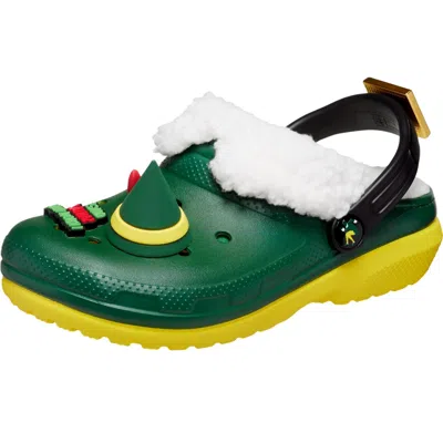 CROCS PRE-SCHOOL CROCS CLASSIC ELF CLOG GREEN / YELLOW 209377