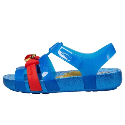 Crocs Kids' Pre-school  Snow White Isabella Sandal Bright Cobalt / Snow White 209676-4jl In Blue