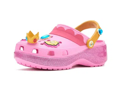 Crocs Princess Peach Classic Platform Clog Women's Clog Shoes Princess Peach: 11 M In Multi