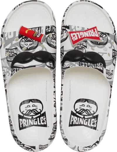 Crocs Pringles X  Classic Slide In Black/white