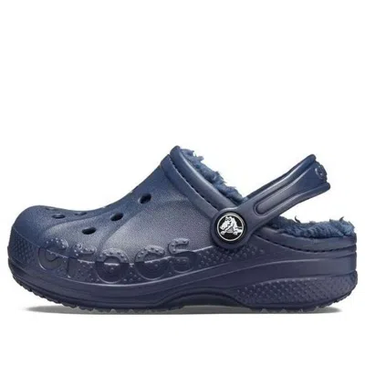 Crocs (ps)  Classic Baya Lined Clog 'navy'