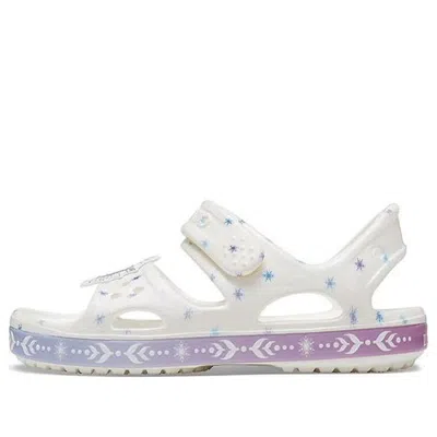 Crocs (ps)  Funny Frozen White Sandals