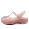 Crocs (ps)  Isabella Pink Sandals In Multi