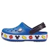 Crocs (ps)  Small  Mickey Cozy Non-slip Sports Blue Sandals