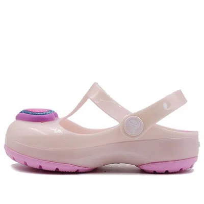 Crocs (ps)  Small  Pink Sandals In Neutral