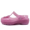Crocs (ps)  Small  Pink Sandals