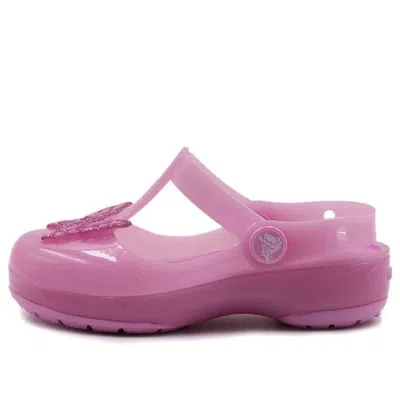 Crocs (ps)  Small  Pink Sandals