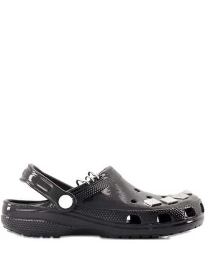Crocs Pyramid Stud-embellishment Clogs In Black