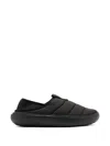 Crocs Quilted Mules In Black