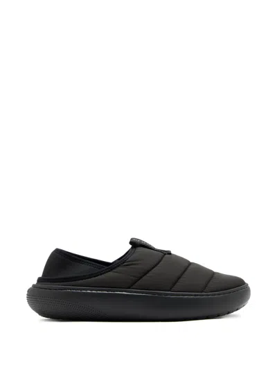 Crocs Quilted Mules In Black