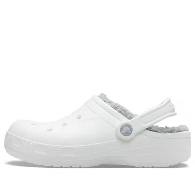 Crocs Ralen Outdoor Flat Heel Sports Unisex White Sandals In Gray