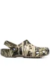 Crocs Realtree® V2 Camouflage-print Clogs In Green