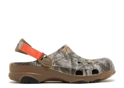 Crocs Realtree X  All-terrain Clog 'edge Camo - Walnut' In Brown