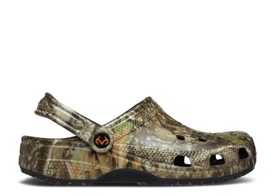 Crocs Realtree X  Classic Clog 'apx Camo' In Brown