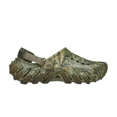 Pre-owned Crocs Realtree X Echo Clog 'apex' | Grey | Men's Size 6 In Gray