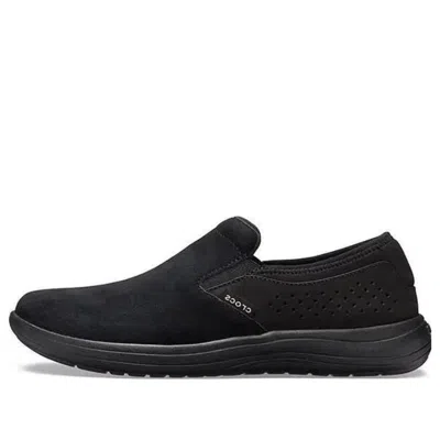 Crocs Reviva Suede Slip-on 'black'