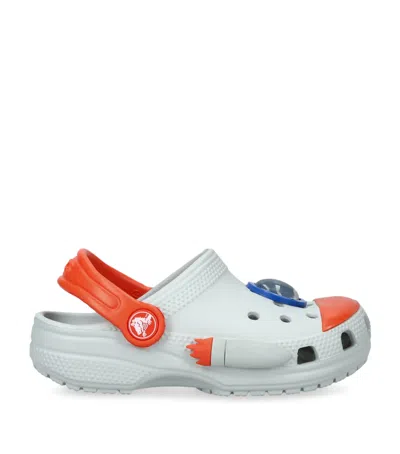 Crocs Kids' Rocket Ship Clogs In Grey