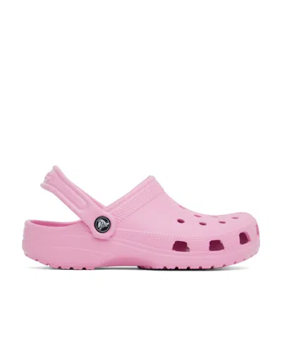 Crocs Classic Clog In Pink Tweed