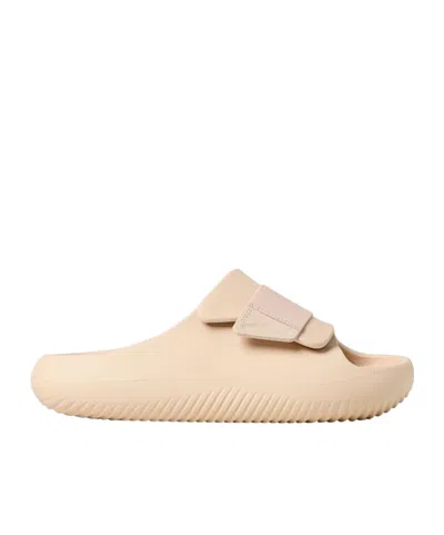 Crocs Round-headed Slippers In Nude