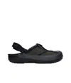 Crocs Black Classic Energy Running Vest Clogs In Black