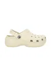 Crocs Round Toe Sandals In Neutral
