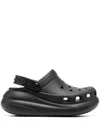 Crocs Classic Crush Clog In Nero