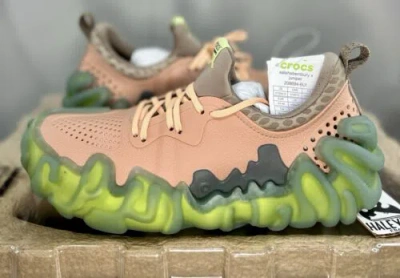 Pre-owned Crocs Salehe Bembury  Pollex Juniper Guava | Men's Size 10 In Orange