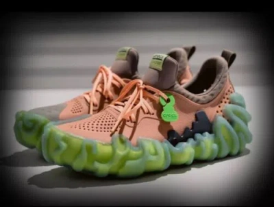 Pre-owned Crocs Salehe Bembury  X Pollex Juniper Guava Size 10 Confirmed In Orange