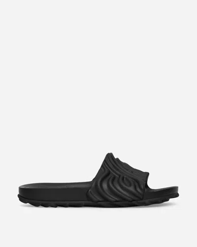 Crocs Salehe Bembury Pollex Slides Sasquatch In Black