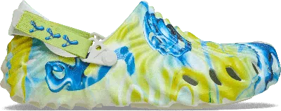 Crocs Salehe Bembury The Pollex Clog X Kenny Scharf X ; Moonlight, M13 In Silver