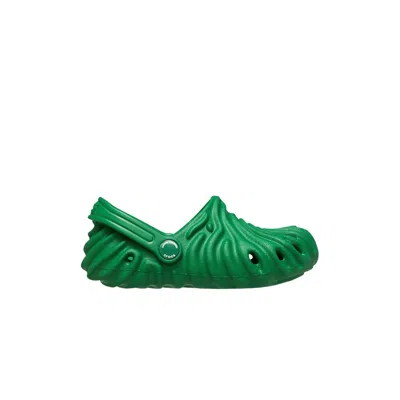 Pre-owned Crocs Salehe Bembury X  Pollex Clog Toddler 'curry' | Green | Infant Size 10