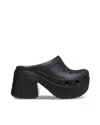 Crocs Siren Clog Rubber Mules With Heel
