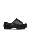 Crocs Stomp Slide Sandals In Black