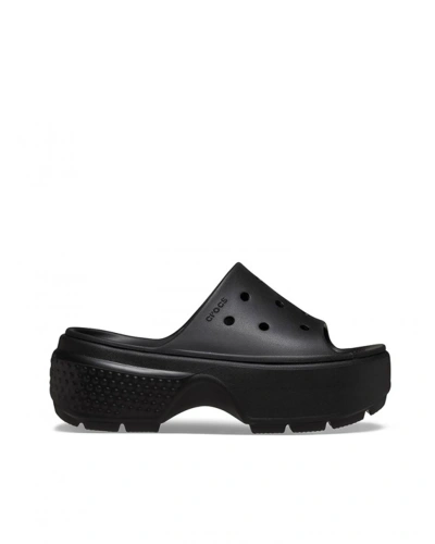 CROCS STOMP SLIDE W BLACK SANDAL